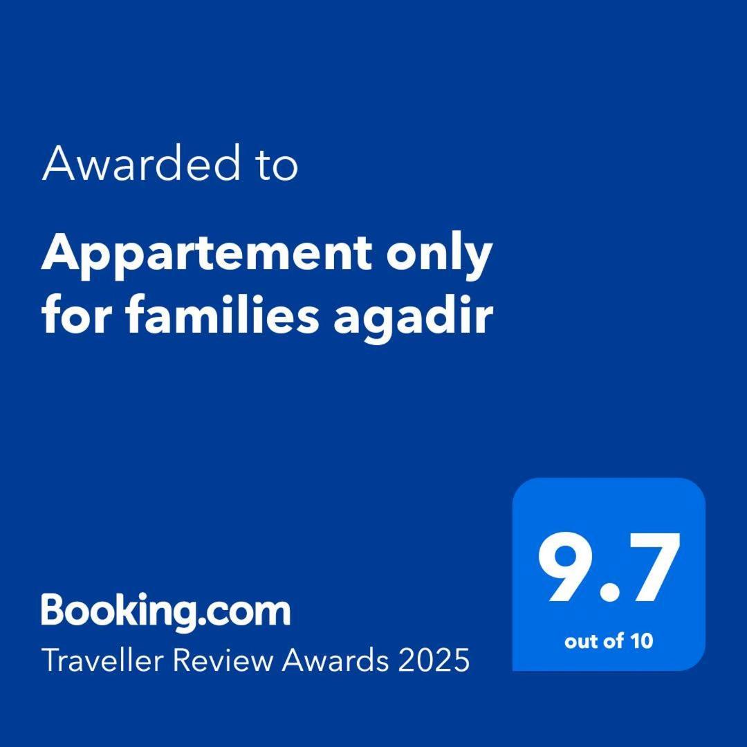 Appartement Only For Families Agadir Exterior photo